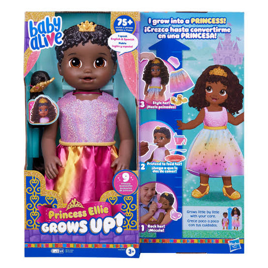 Ba Baby Alive Princess Ellie Grows Black