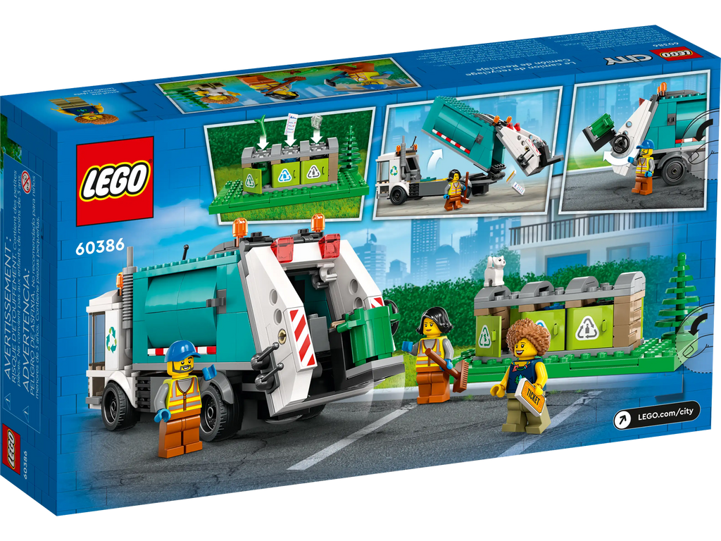 LEGO 60386 CITY RECYCLING TRUCK