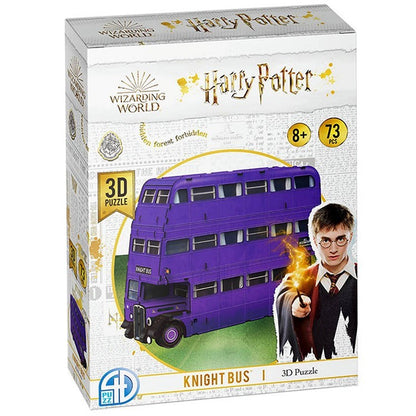 Puzzle 3D 73Pc Hp The Knights Bus