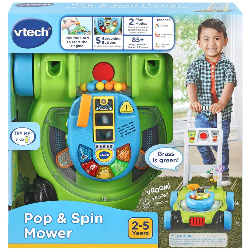 Vtech Pop & Spin Mower