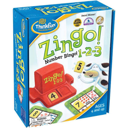 THINKFUN ZINGO 1 2 3