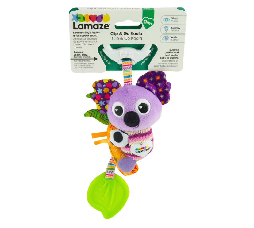 LAMAZE CLIP & GO WALLA WALLA KOALA