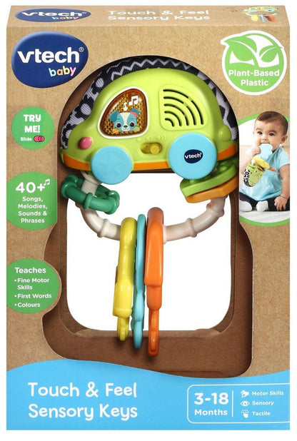 Vtech Touch & Feel Car Key Rattle