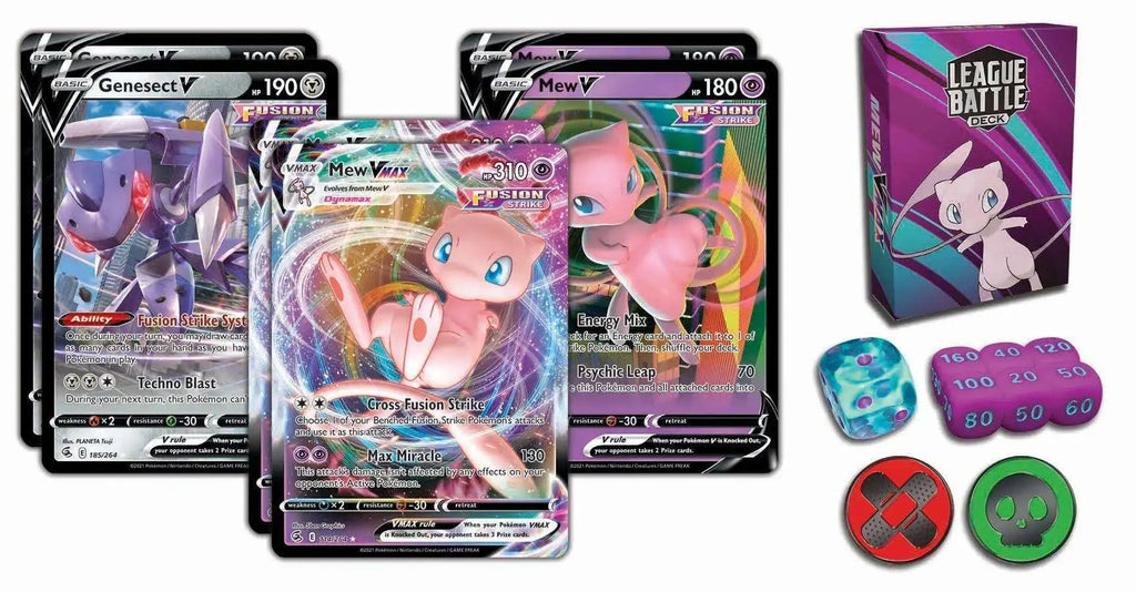 POKEMON TCG MEW VMAX LEAGUE BATTLE DECK