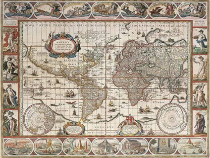 PUZZLE 2000PC MAP OF THE WORLD