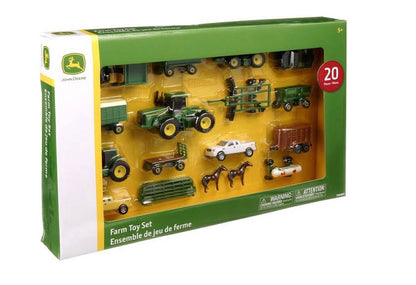 JD FARM TOY SET VEHICLE VALUE SET