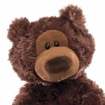 GUND BEAR PHILBIN 33CM CHOCOLATE