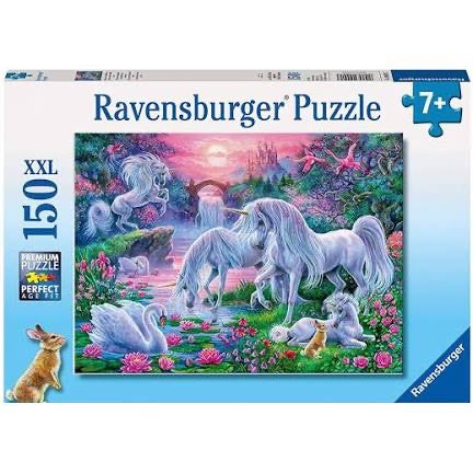 PUZZLE 150PC UNICORNS AT SUNSET