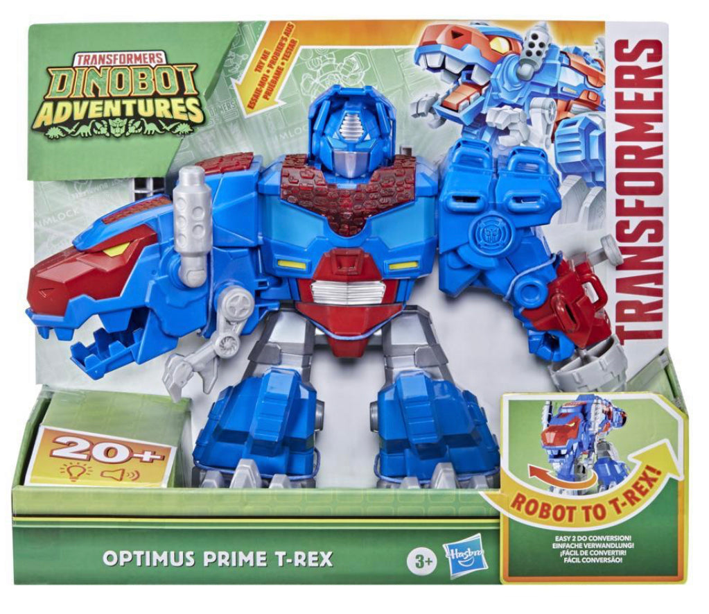 Tra Optimus Prime T Rex