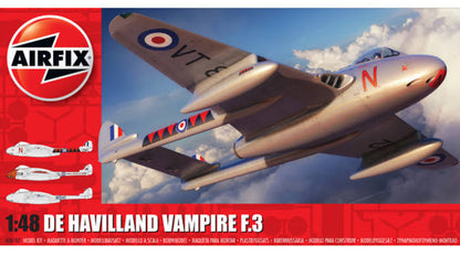 Airfix 1:48 De Havilland Vampire F.3