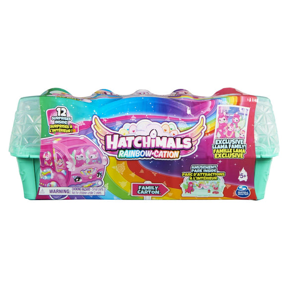 HATCHIMALS LLAMA FAMILY DLX PK