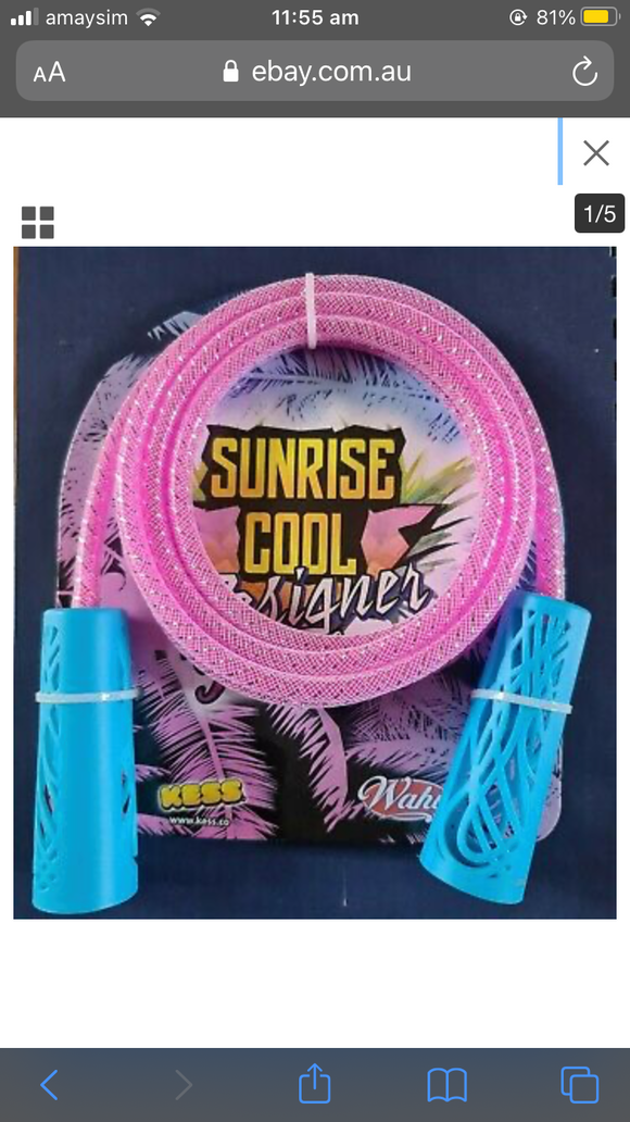 KESS SUNRISE COOL DESIGNER JUMP ROPE