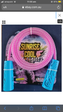 KESS SUNRISE COOL DESIGNER JUMP ROPE