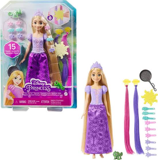 DP FAIRT TALE HAIR RAPUNZEL DOLL