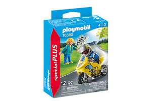 PLAYMOBIL 70380 BOYS W MOTORCYCLE