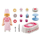 PLAYMOBIL 70381 BAKER W DESSERT TABLE