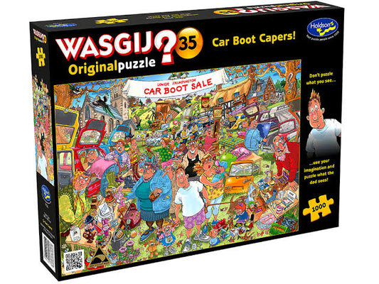 Puzzle Wasgij #35 Orig Car Boot Capers