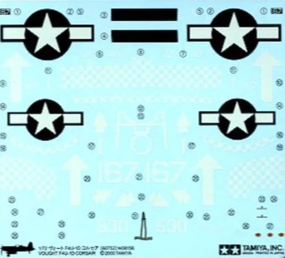 TAMIYA 1:72 VOUGHT F4U-1D CORSAIR