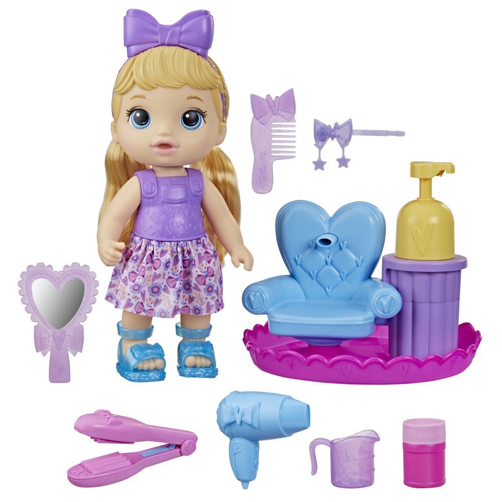 BA BABY ALIVE SUDSY STYLING BLONDE BABY