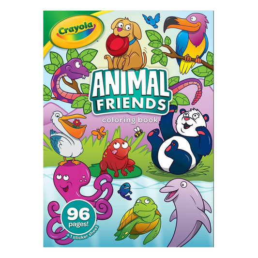 CRAYOLA COLORING BOOK ANIMAL FRIENDS