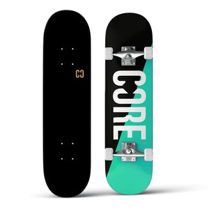 SKATEBOARD C2 SPLIT TEAL/BLACK