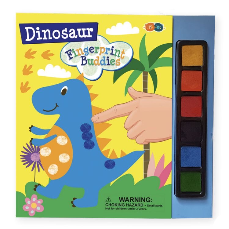 FINGERPRINT BUDDIES DINOSAUR BOOK