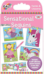 GALT SENSATIONAL SEQUINS UNICORN/FAIRY