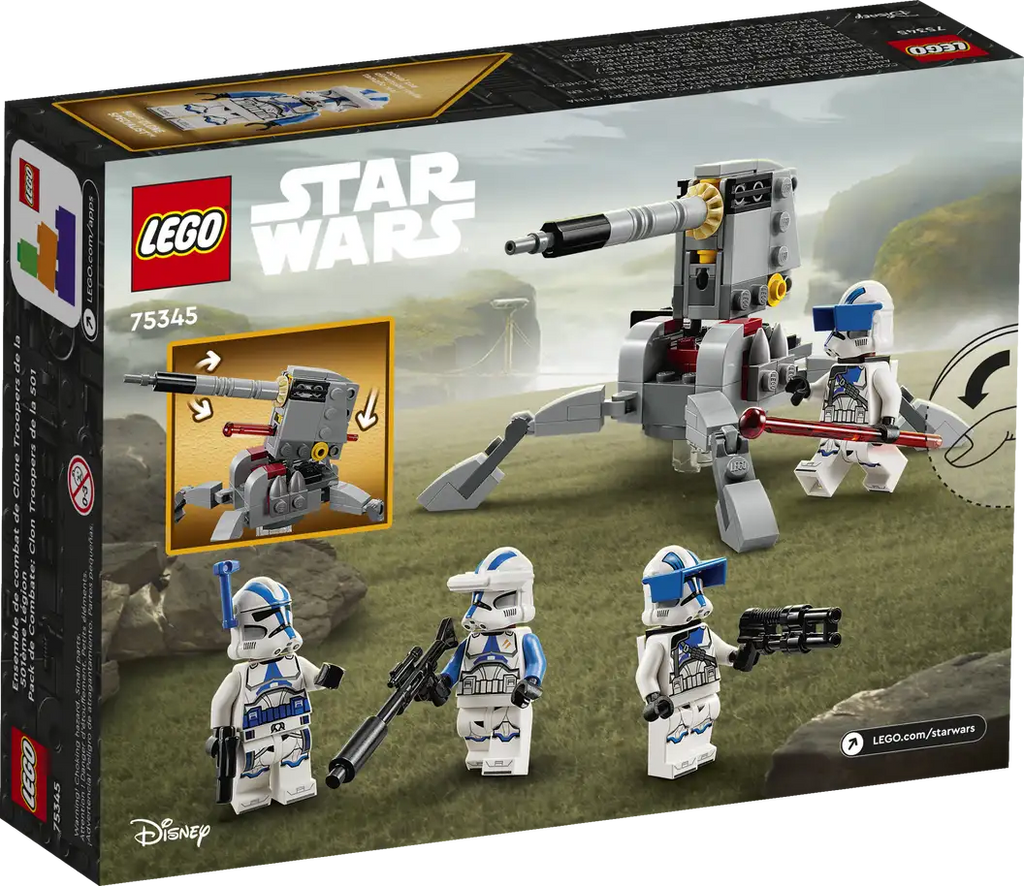 LEGO 75345 SWARS CLONE TROPPERS BATTLE