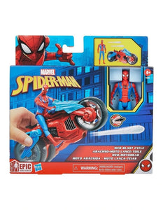 SPIDERMAN 4IN VEHICLE AND FIGURE