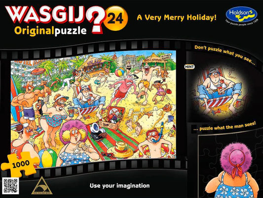 PUZZLE WASGIJ #24 ORIGIN VERY MERRY HOLI