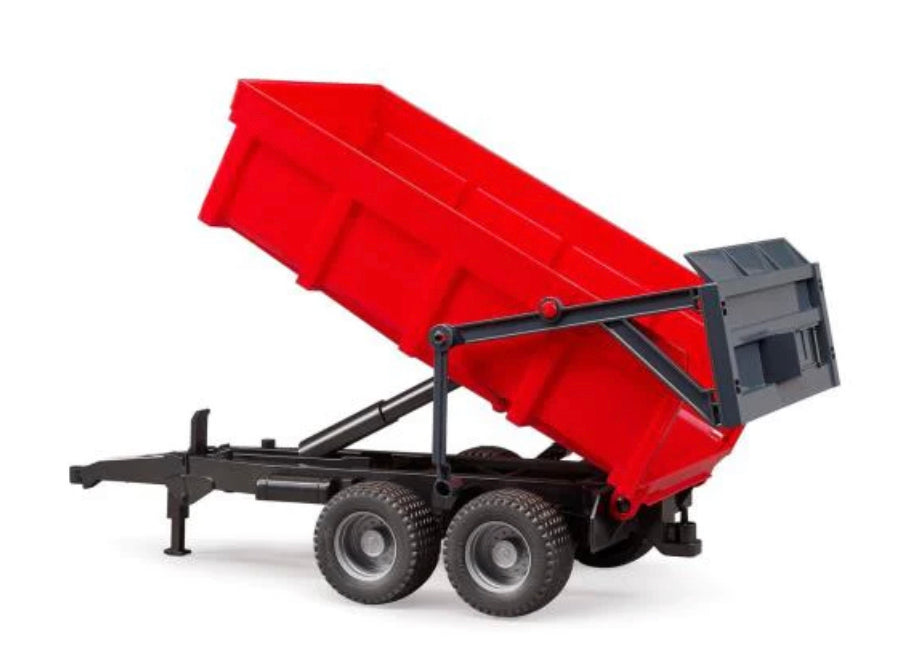 BRUDER 1:16 TIP TRAILER DUAL AXLE W TAIL