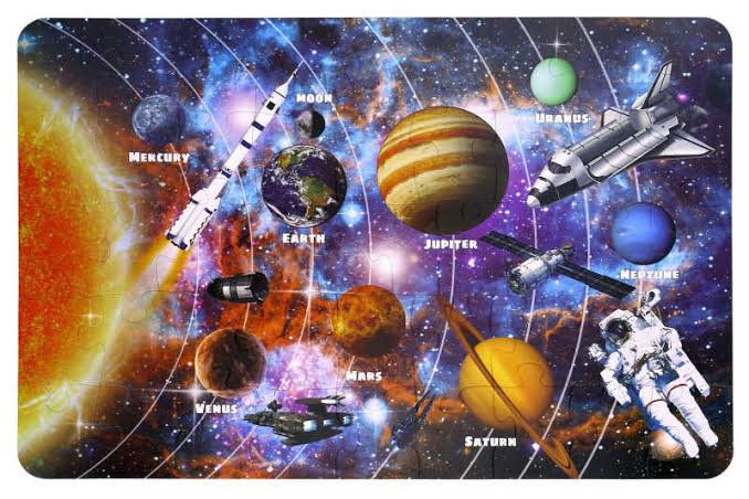 PUZZLE THE SOLAR SYSTEM FLOOR PUZZLE