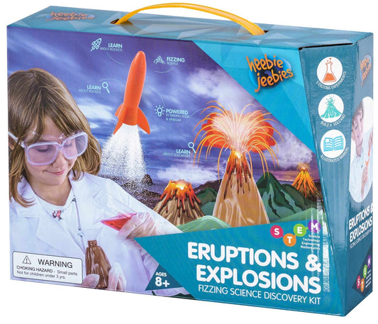 HEEBIE JEEBIES ERUPTIONS AND EXPLOSIONS