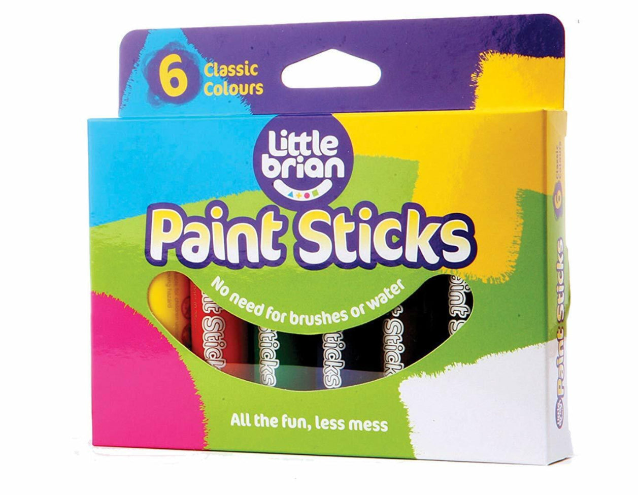 LITTLE BRIAN PAINT STICKS CLASSIC 6 PK