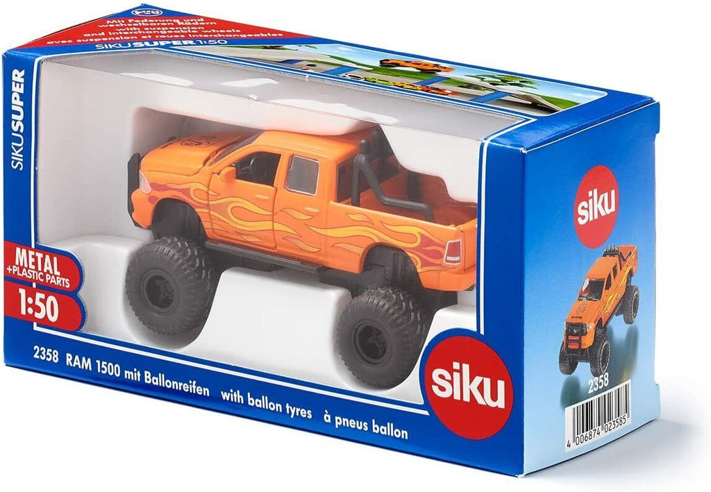 SIKU 2358 RAM 1500 WITH BALLOON TYRES