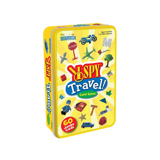 GAME I SPY TRAVEL CARD GAME IN TIN