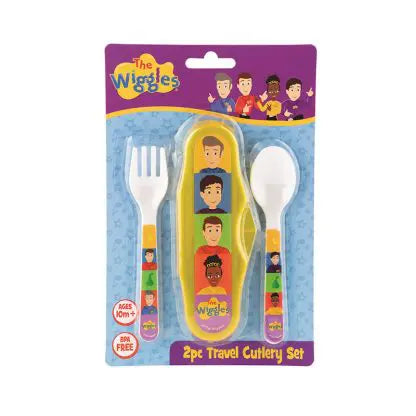 The Wiggles Fork & Spoon Travel Cutlery