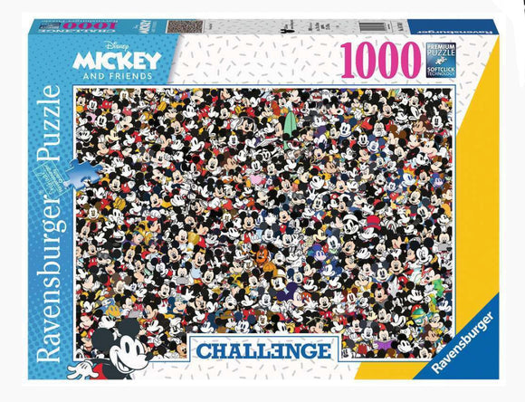 PUZZLE 1000PC DISNEY CHALLENGE MICKEY