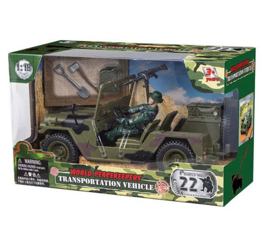 WORLD PEACEKEEPER TRANSPORTATION VEHICLE