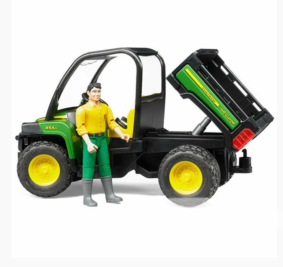 BRUDER 1:16 JOHN DEERE GATOR W/O DRIVER