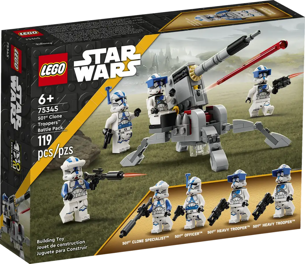 LEGO 75345 SWARS CLONE TROPPERS BATTLE