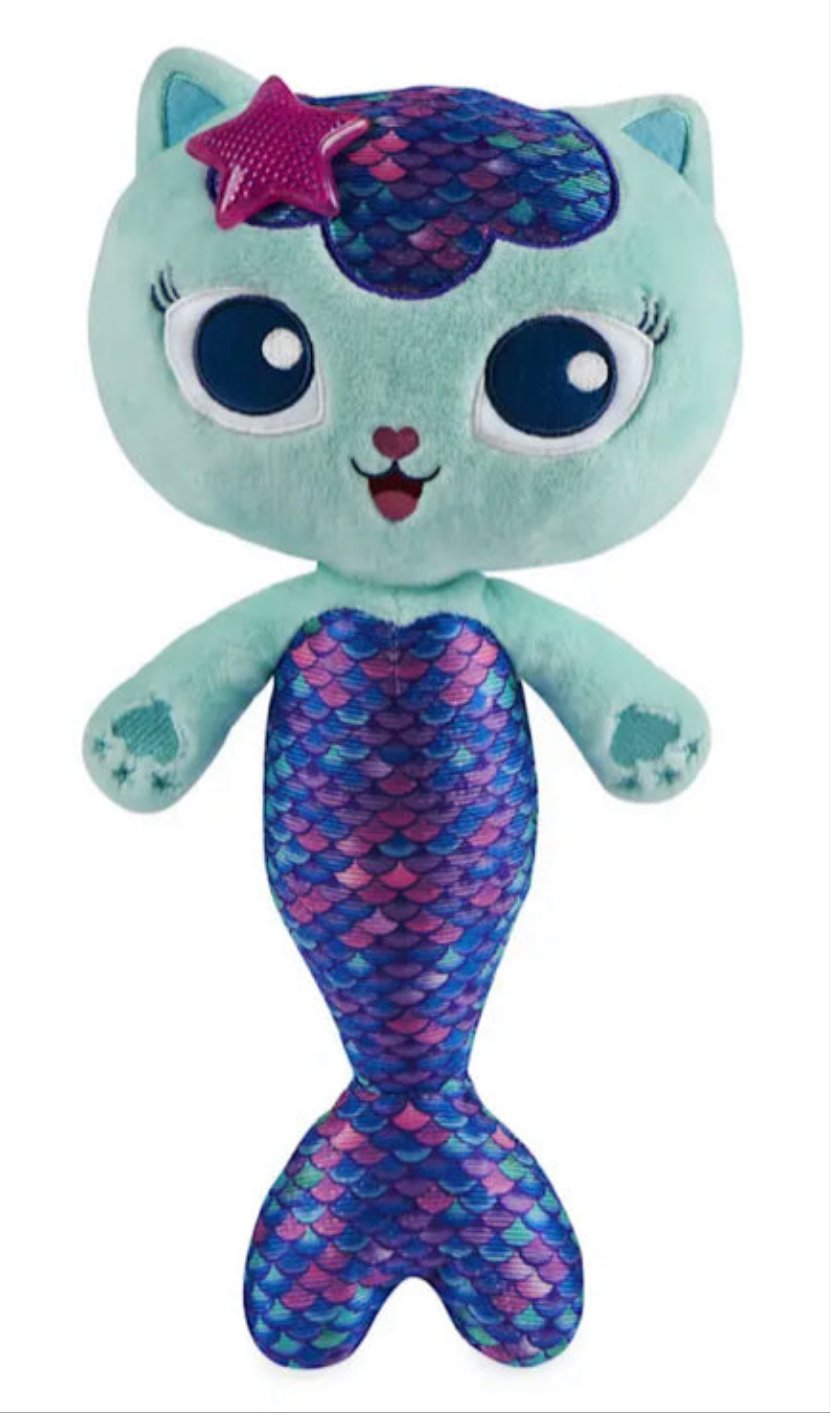 Gabbys Dollhouse Feature Plush Mercat