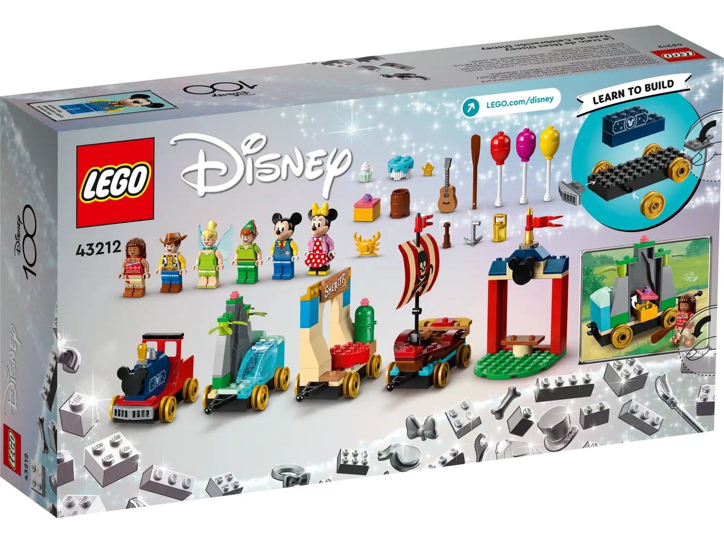 LEGO 43212 DISNEY CELEBRATION TRAIN