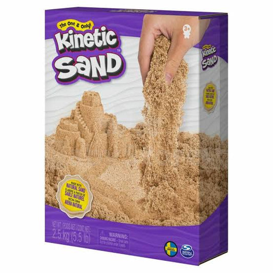 KINETIC SAND 2 1/2 KG BROWN SAND
