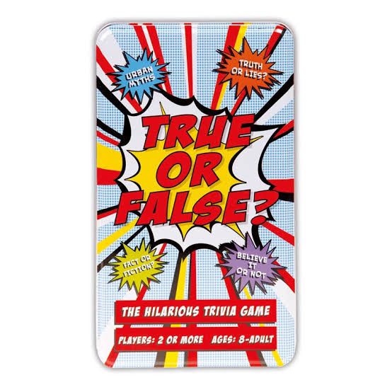 GAME TRUE OR FALSE IN TIN