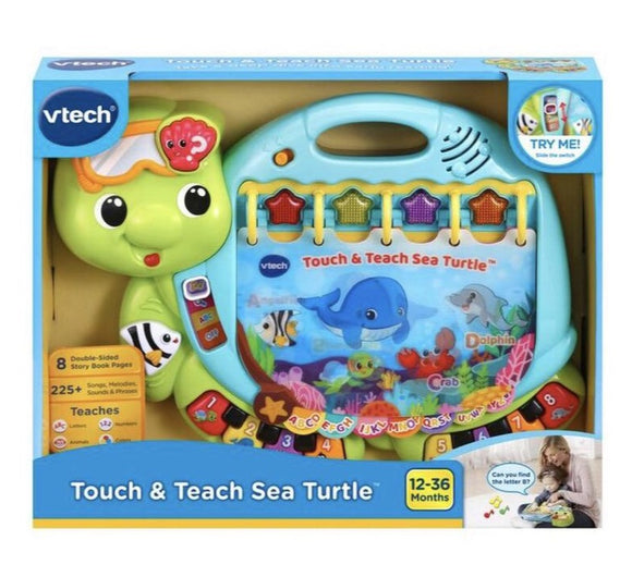 VTECH TOUCH & TEACH SEA TURTLE