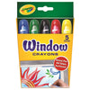 CRAYOLA CRAYONS WINDOW WASHABLE