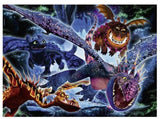 PUZZLE 100PC DRAGONS 3