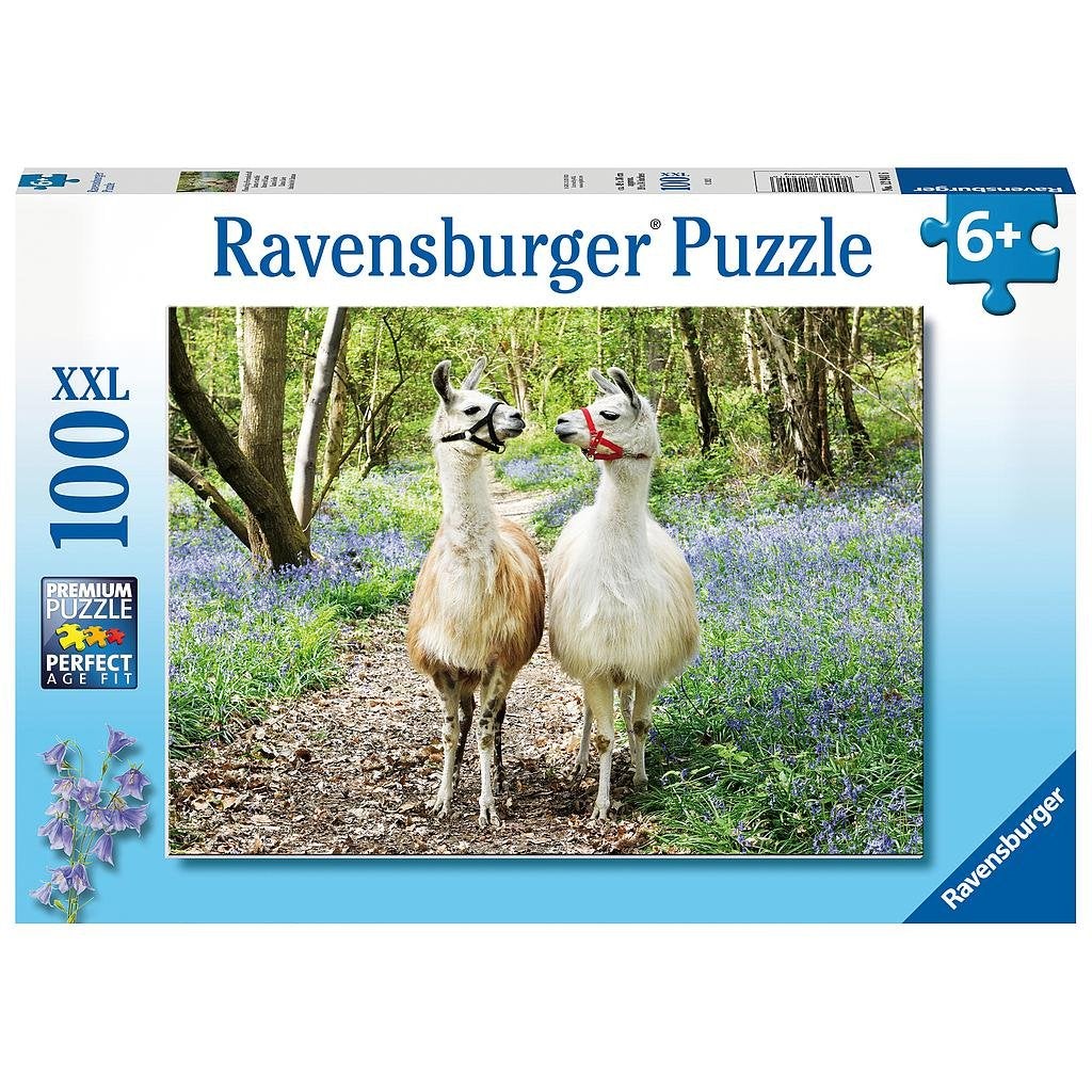 PUZZLE 100PC LLAMA LOVE