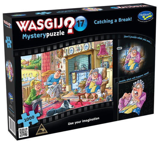 PUZZLE WASGIJ #17 MYSTERY CATCH A BREAK